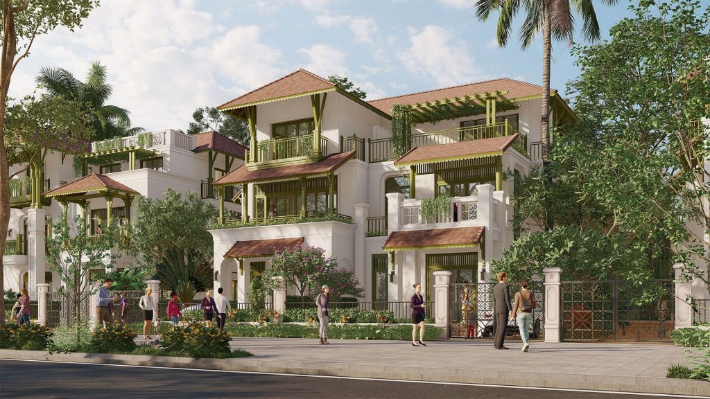 Nhà phố, biệt thự diện tích rộng rãi, không gian mở thoáng tại Sun Urban City