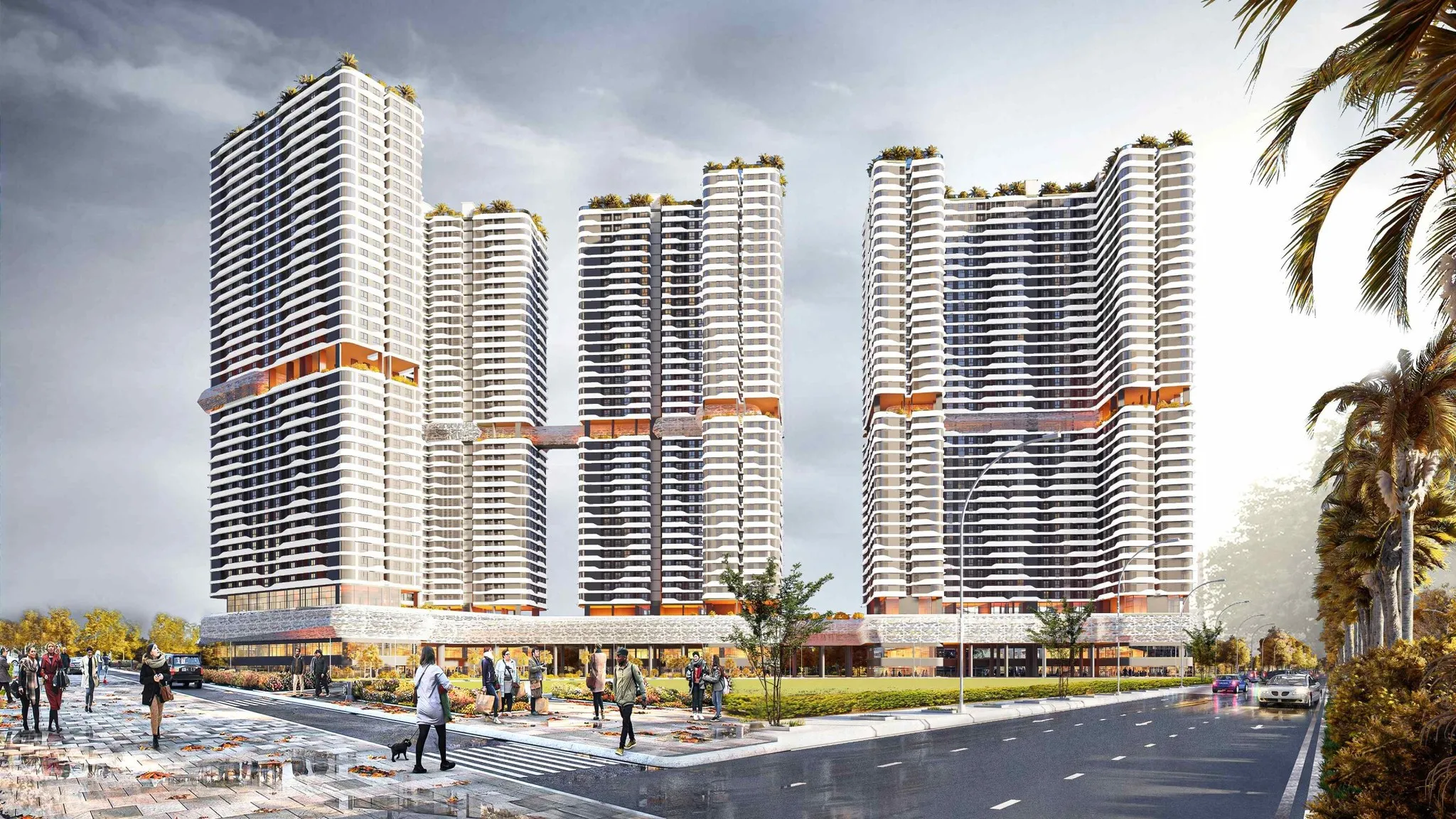 Phối cảnh dự án Norton Park tại Thuận An, Bình Dương